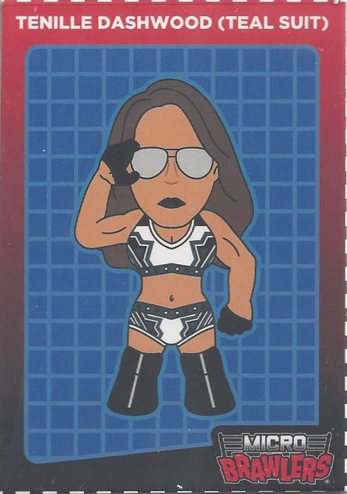 Tenille Dashwood (Teal Suit) trading card PW Catalog