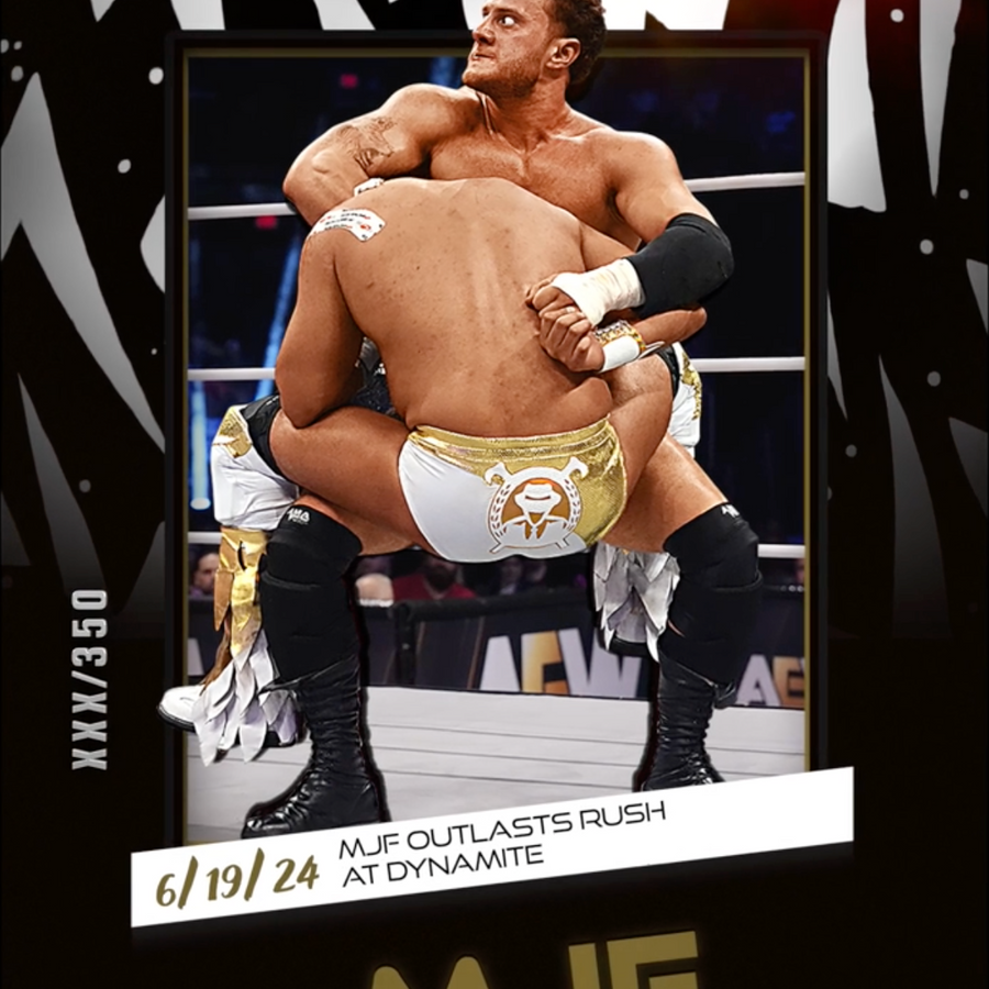6/19/24 – MJF – MJF Outlasts Rush at Dynamite trading card PW Catalog