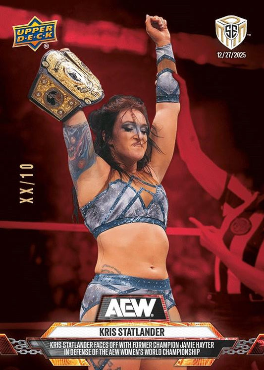 Kris Statlander – Kris Statlander Faces OFF With Former Champion Jamie Hayter in Defense of the AEW Women’s World Championship