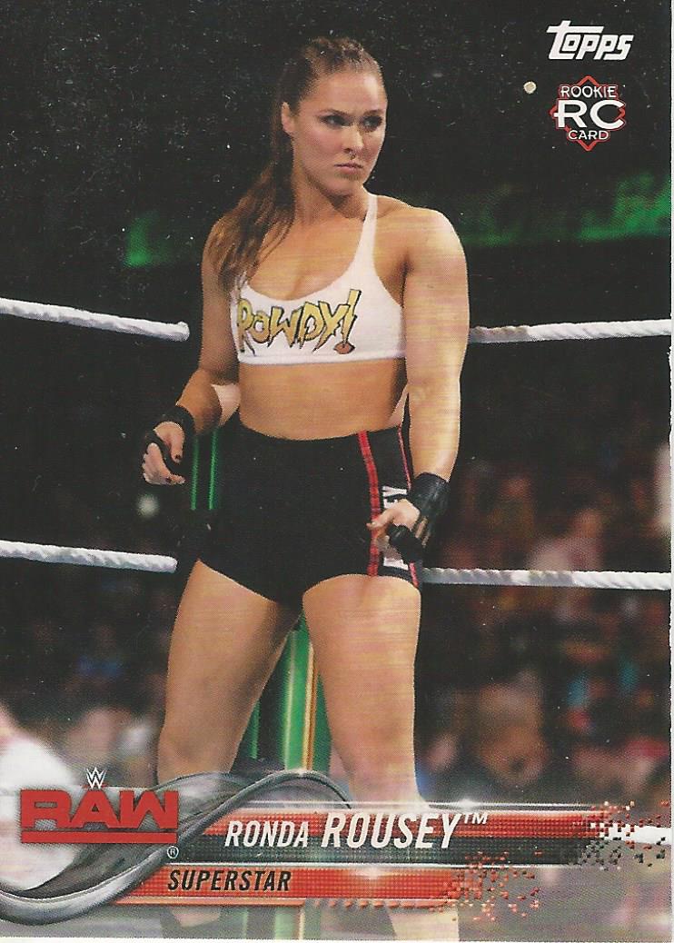 WWE Topps Then Now Forever 2018 Ronda Rousey #101