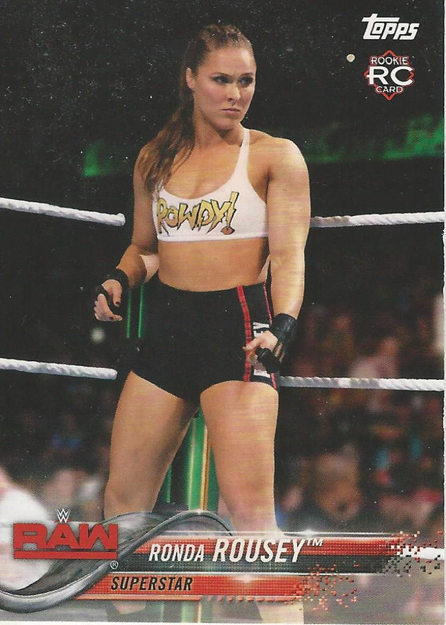WWE Topps Then Now Forever 2018 Ronda Rousey #101