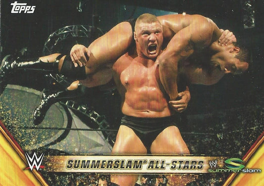 WWE Topps SummerSlam 2019 Brock Lesnar MSS-1