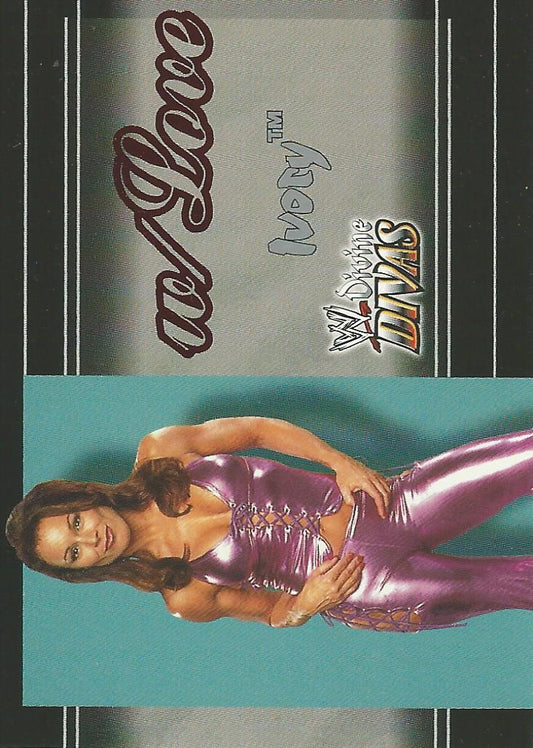 WWE Fleer Divine Divas 2003 With Love Ivory #3 of 16