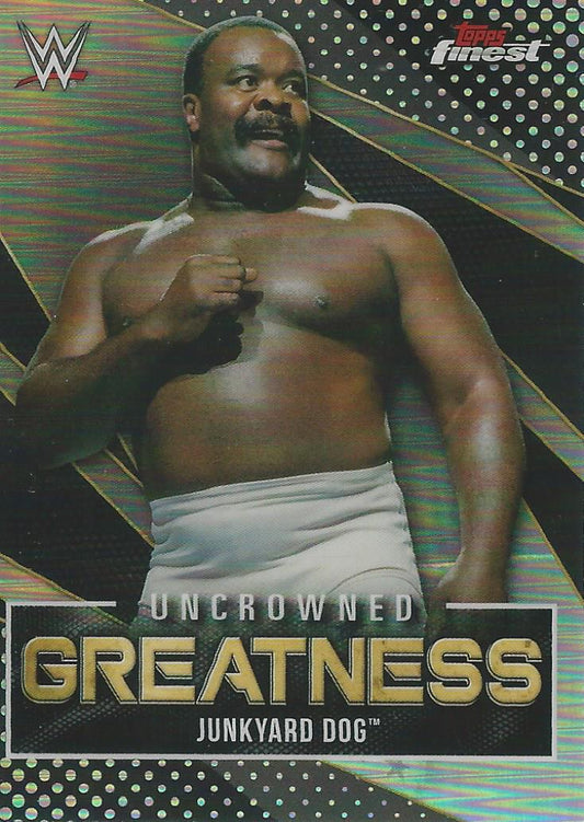 WWE Topps Finest 2021 Junkyard Dog UG-8 trading card PW Catalog
