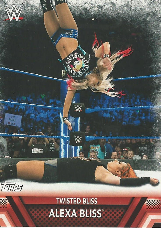 WWE Topps Women Division 2017 Alexa Bliss F1 trading card PW Catalog