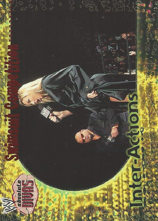 WWE Fleer Absolute Divas 2002 IA 1 of 20 Stacy Keibler trading card PW Catalog