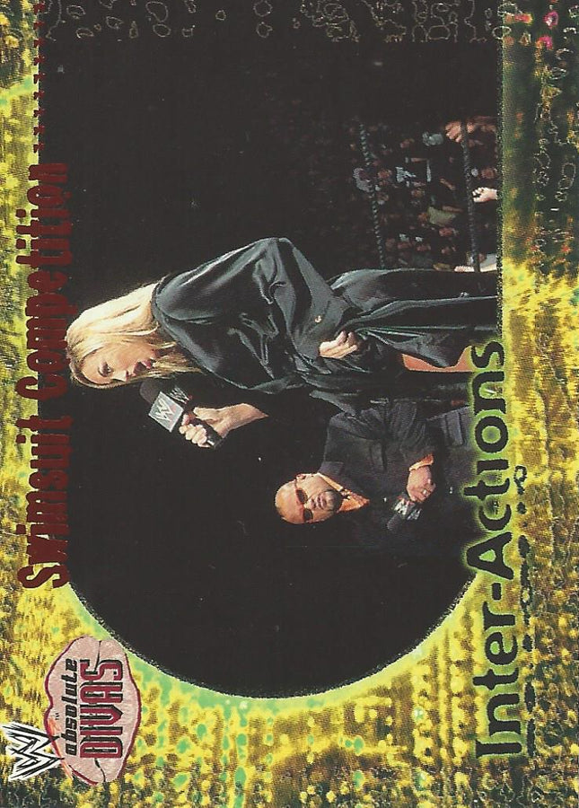 WWE Fleer Absolute Divas 2002 IA 1 of 20 Stacy Keibler trading card PW Catalog
