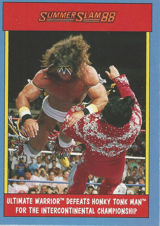 WWE Topps Heritage 2017 Ultimate Warrior #1