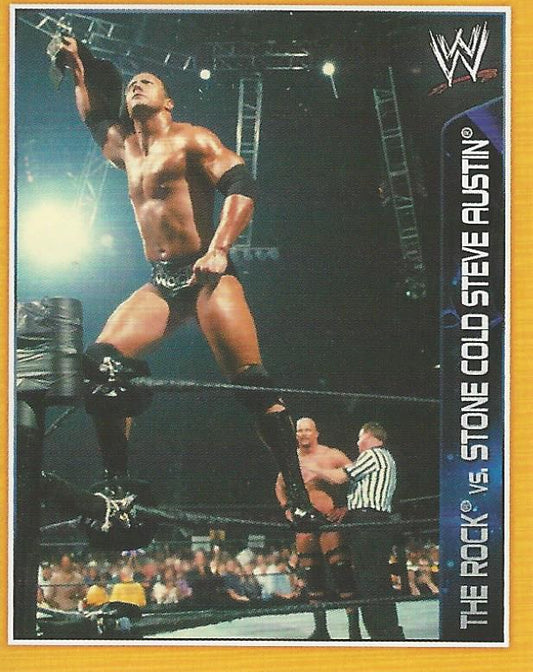 WWE Topps A-Z Sticker Collection 2014 The Rock #101