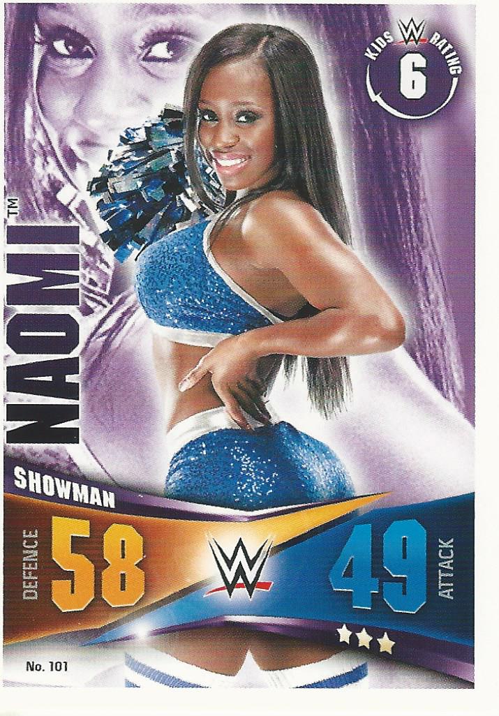 WWE Topps Slam Attax Rivals 2014 Naomi #101