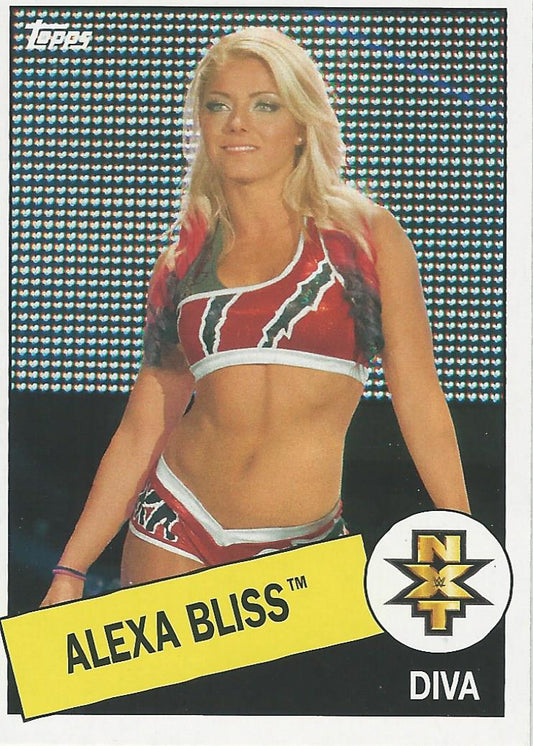 WWE Topps Heritage 2015 Alexa Bliss #101