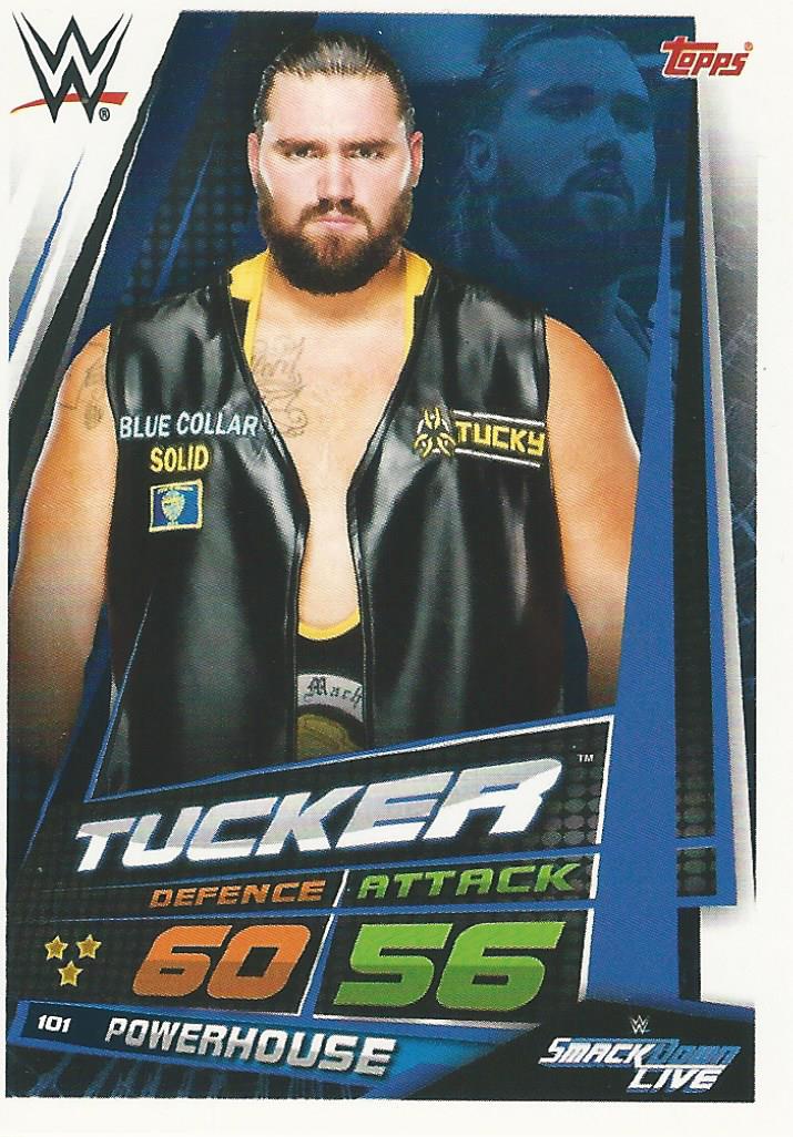 WWE Topps Slam Attax Universe 2019 Tucker #101