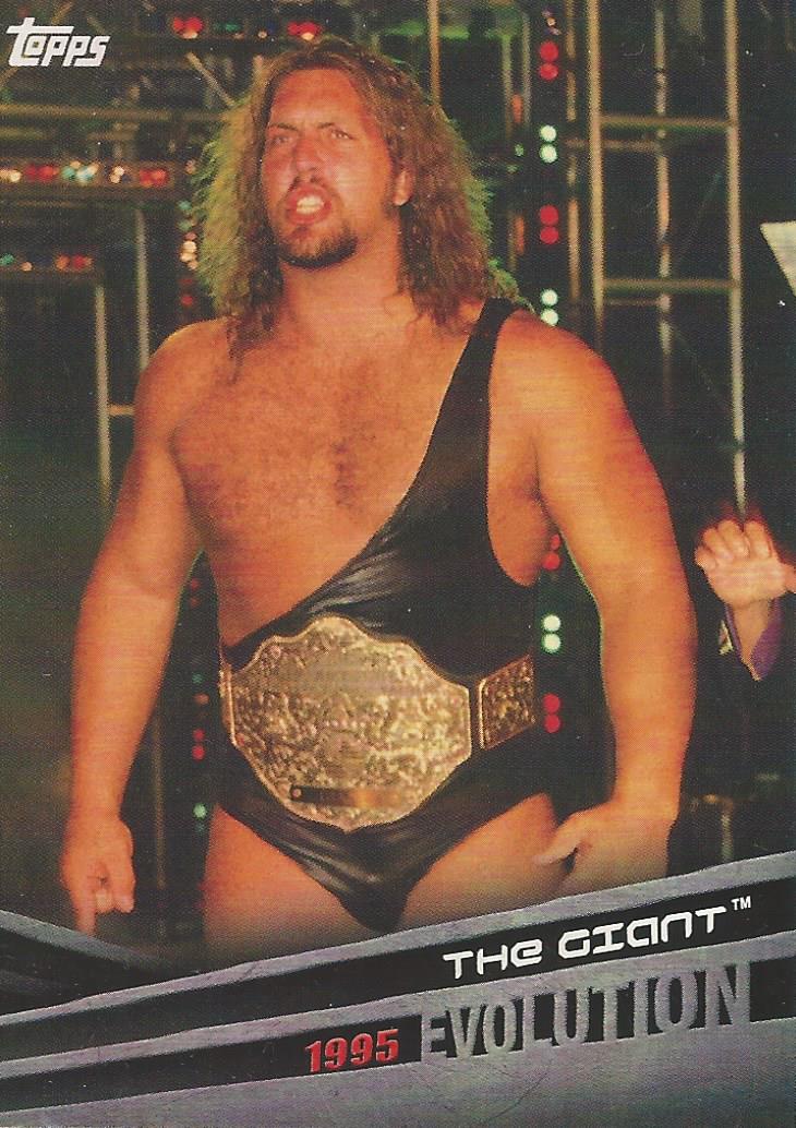 WWE Topps 2018 Big Show E1 trading card PW Catalog