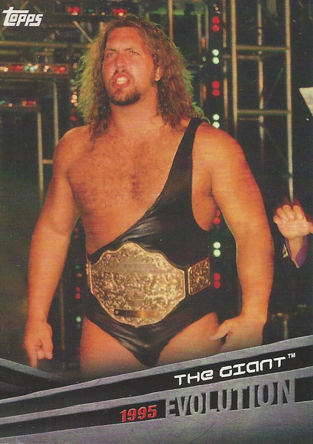 WWE Topps 2018 Big Show E1 trading card PW Catalog