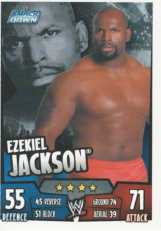 WWE Topps Slam Attax Rumble 2011 Ezekiel Jackson #101
