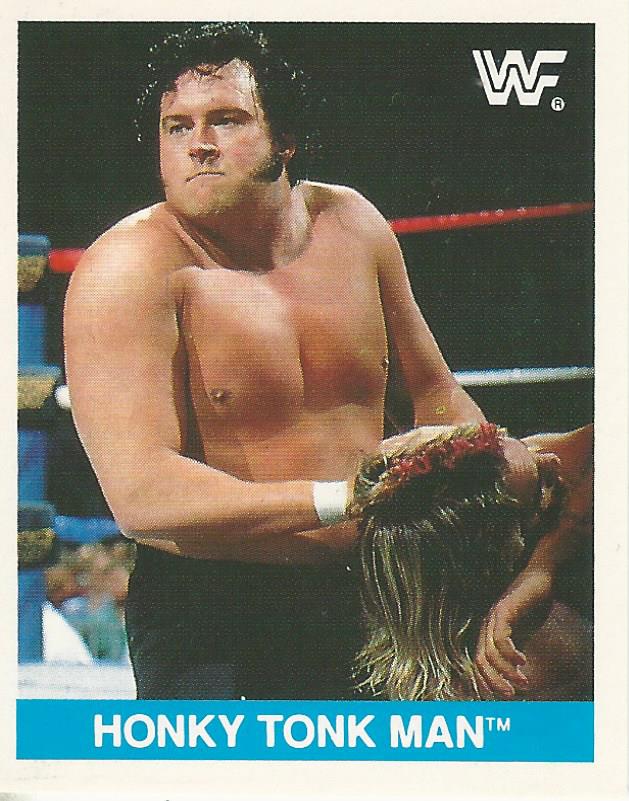 WWF Merlin Sticker Collection 1990 Honky Tonk Man #101