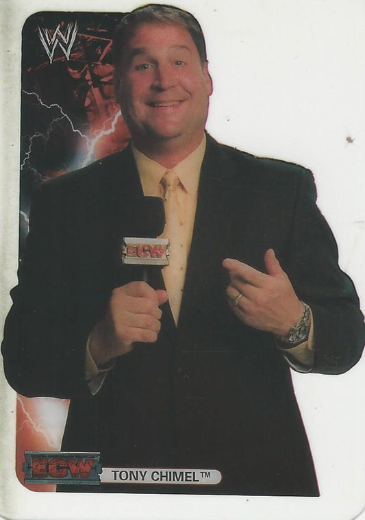 WWE Edibas Lamincards 2008 Tony Chimel #101