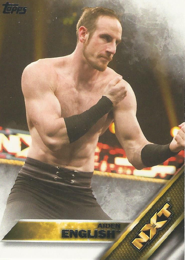 WWE Topps 2016 Aiden English #1