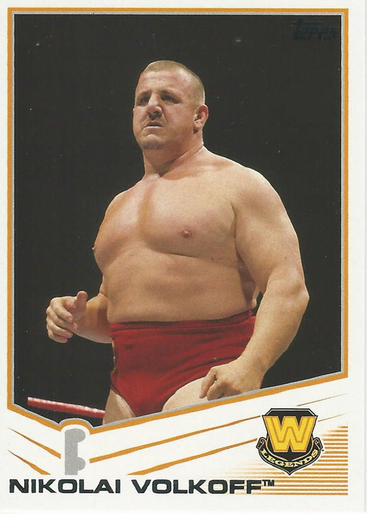 WWE Topps 2013 Nikolai Volkoff #101