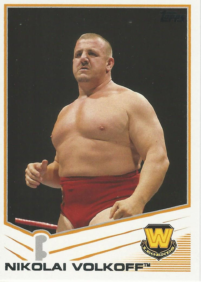 WWE Topps 2013 Nikolai Volkoff #101