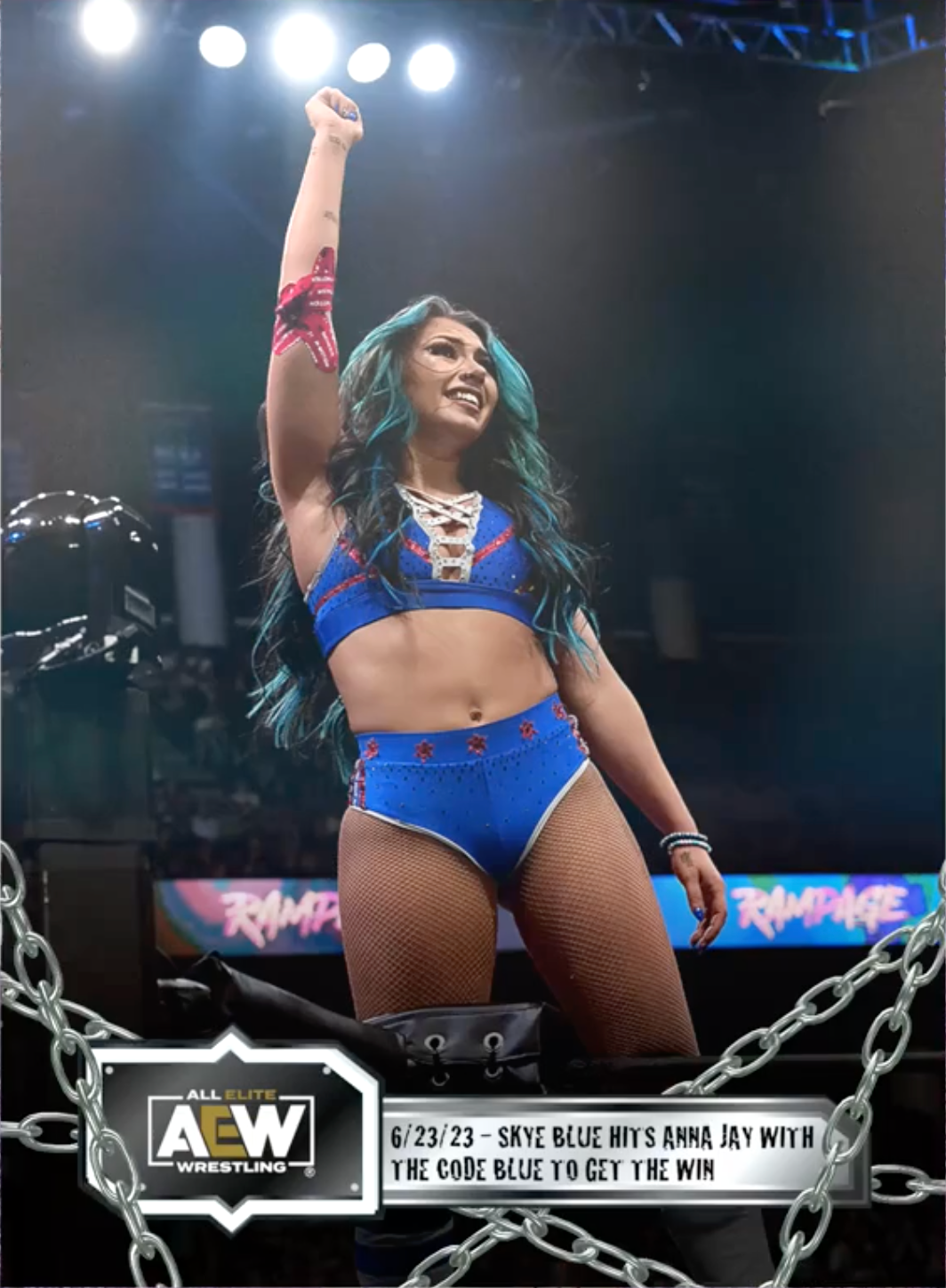 6/23/23 – Skye Blue – Skye Blue Hits Anna JAY With the Code Blue to Get the Win