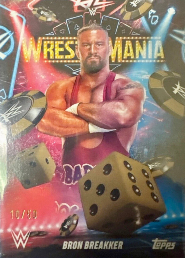 Bron Breakker trading card PW Catalog
