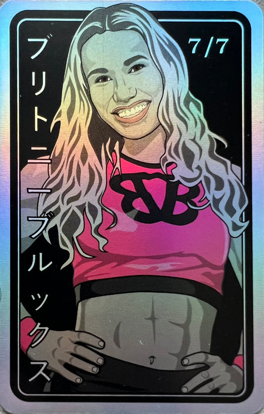 Brittnie Brooks trading card PW Catalog