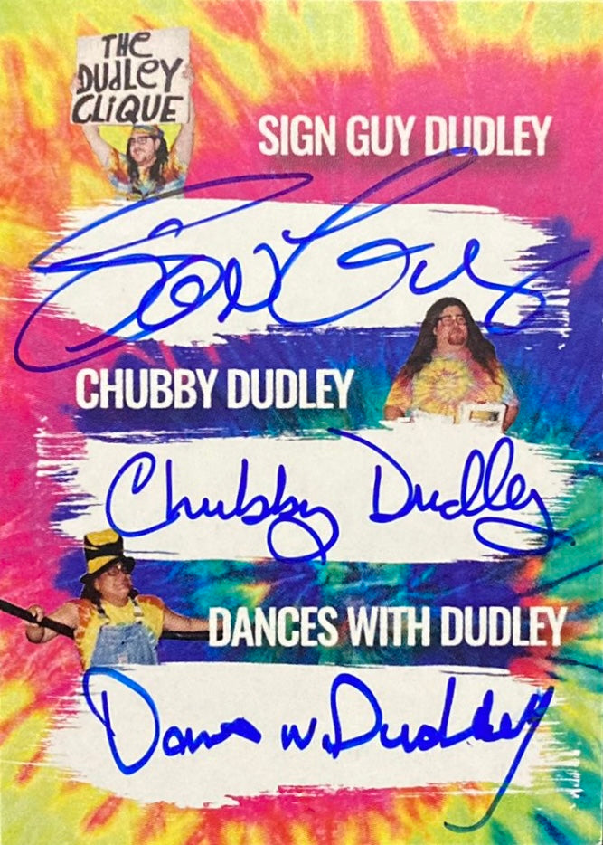 Sign Guy Dudley / Chubby Dudley / Dances With Dudley
