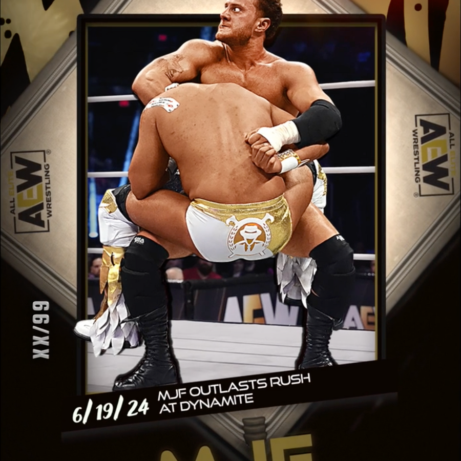 6/19/24 – MJF – MJF Outlasts Rush at Dynamite trading card PW Catalog
