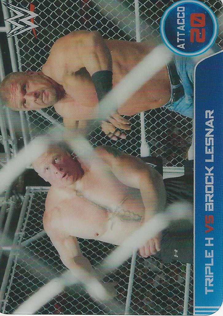 WWE Edibas Lamincards 2014 Triple H #129