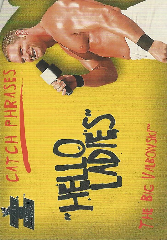WWE Fleer Raw vs Smackdown 2002 Val Venis CP 9 of 15 trading card PW Catalog