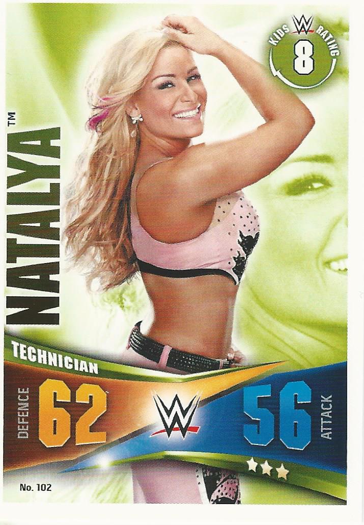 WWE Topps Slam Attax Rivals 2014 Natalya #102