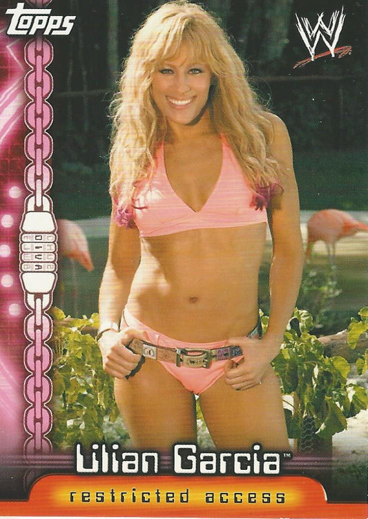 WWE Topps Insider 2006 Lillian Garcia D8 trading card PW Catalog