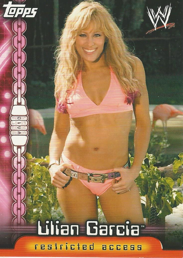 WWE Topps Insider 2006 Lillian Garcia D8 trading card PW Catalog