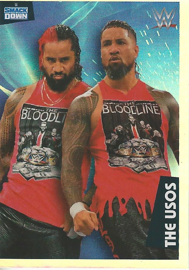 WWE Panini 2022 Sticker Collection The Usos #102