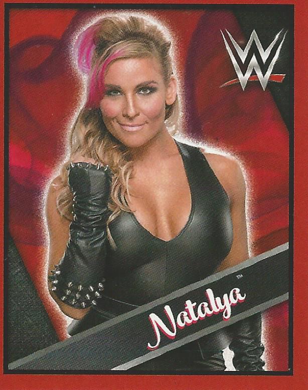 WWE Topps Then Now Forever 2016 Stickers Natalya #102