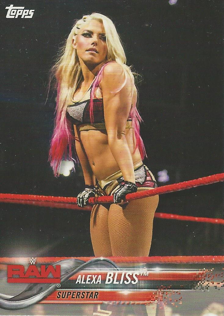 WWE Topps Then Now Forever 2018 Alexa Bliss #102
