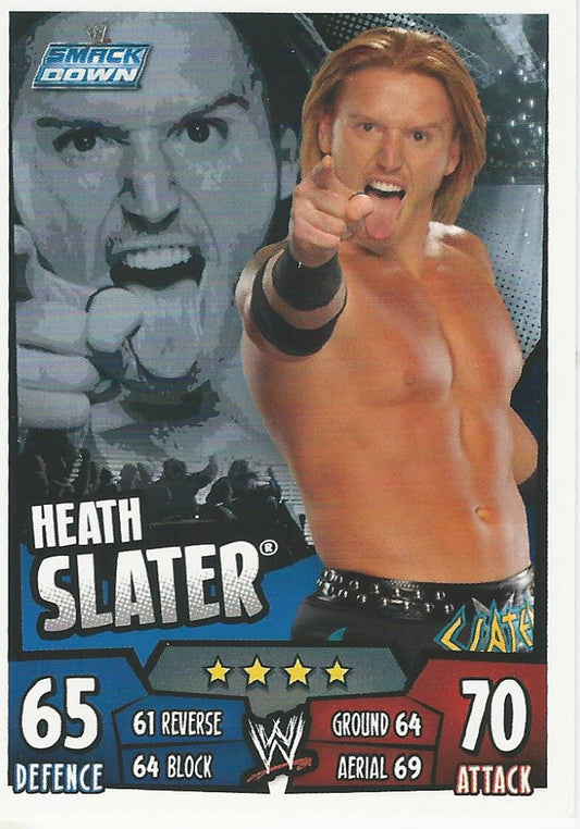 WWE Topps Slam Attax Rumble 2011 Heath Slater #102