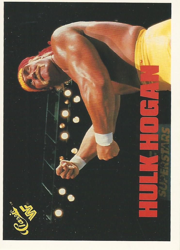 WWF Classic Trading Cards 1990 Hulk Hogan No.102 trading card PW Catalog