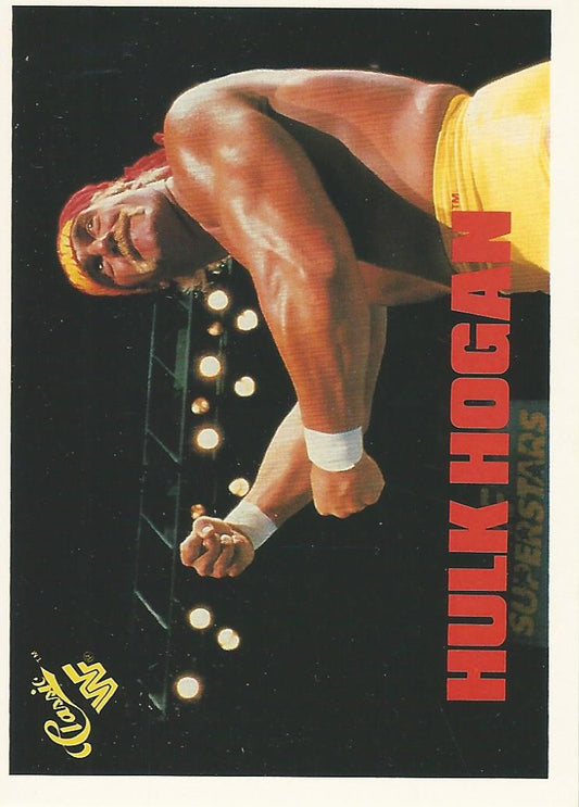 WWF Classic Trading Cards 1990 Hulk Hogan No.102 trading card PW Catalog