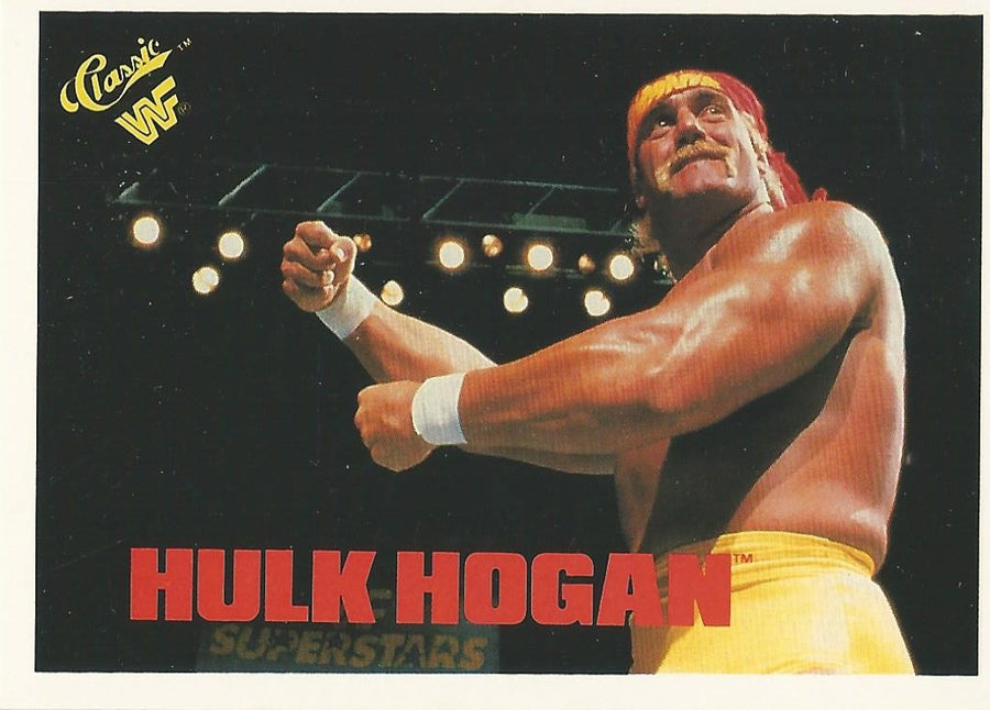 WWF Classic Trading Cards 1990 Hulk Hogan #102