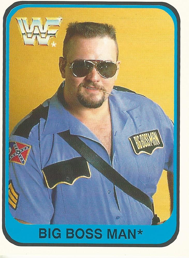 WWF Merlin 1991 Big Boss Man #102