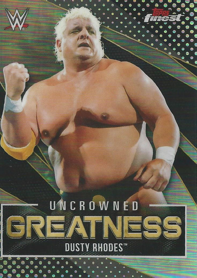 WWE Topps Finest 2021 Dusty Rhodes UG-4 trading card PW Catalog