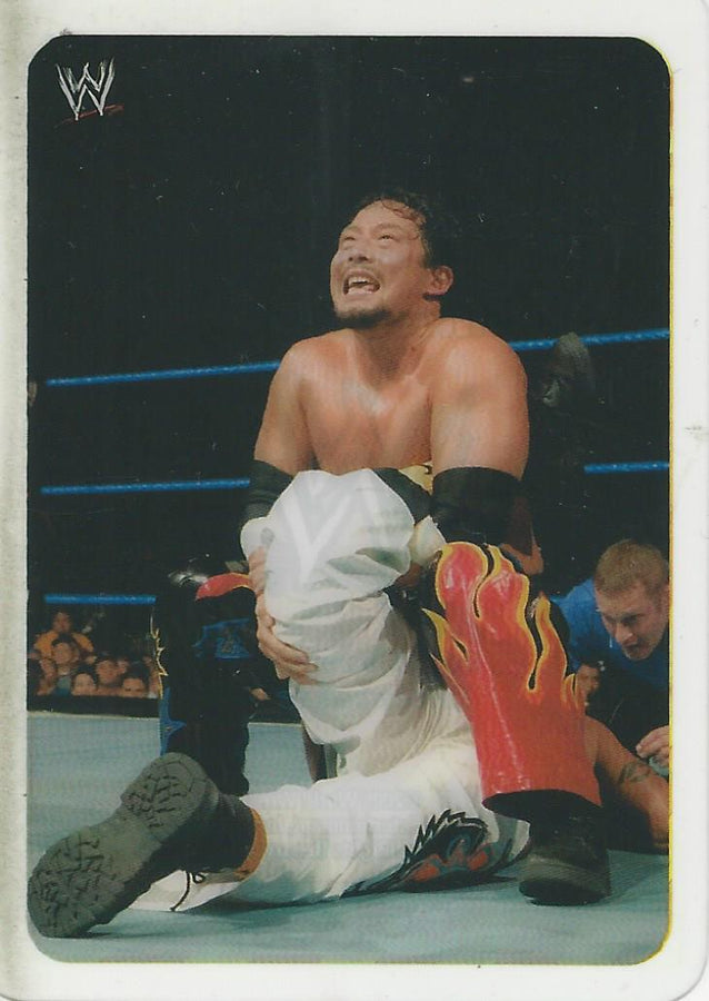 WWE Edibas Lamincards 2005 Tajiri #102