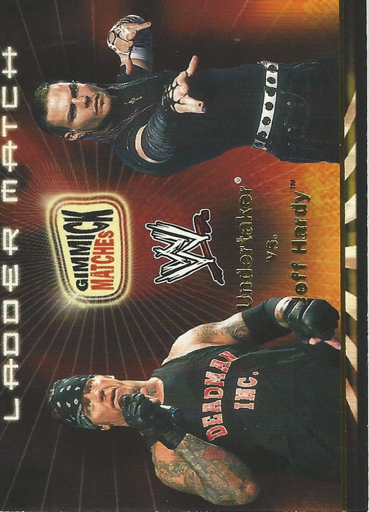 WWE Fleer Royal Rumble 2002 Undertaker vs Jeff Hardy GM2