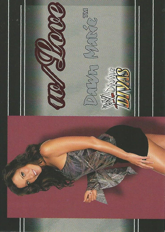 WWE Fleer Divine Divas 2003 With Love Dawn Marie #4 of 16