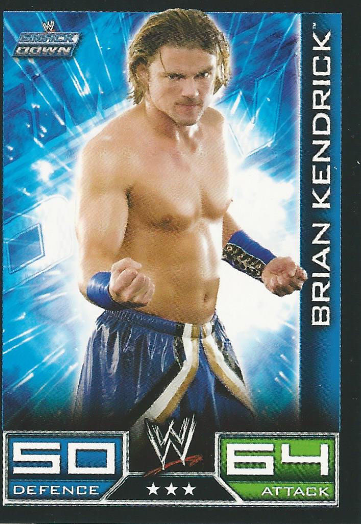 WWE Topps Slam Attax 2008 Brain Kendrick #102