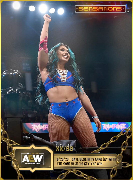 6/23/23 – Skye Blue – Skye Blue Hits Anna JAY With the Code Blue to Get the Win