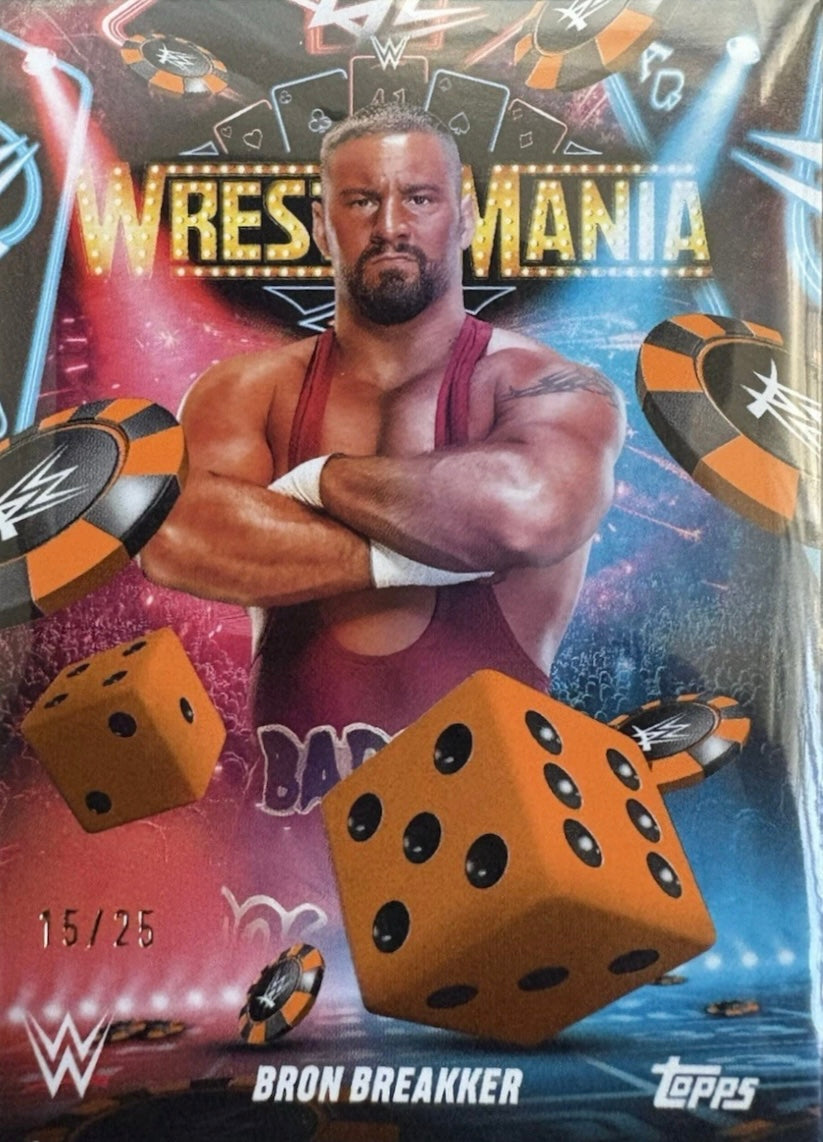 Bron Breakker trading card PW Catalog