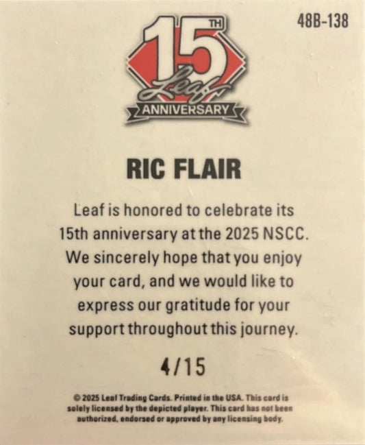 RIC Flair trading card PW Catalog